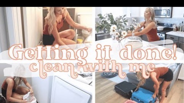 'GETTING IT DONE clean with me // CLEANING MOTIVATION // TYPICALLY KATIE'