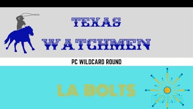 'Texas Watchmen @ Los Angeles Bolts - PC Wildcard Round - UFL 2022'