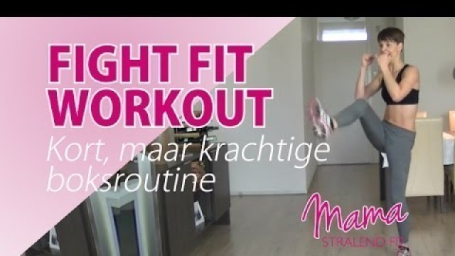 'Fight Fit 3 x 3 workout'