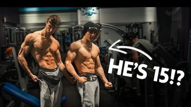 'How to Build Muscle as a Teen with The Most Jacked 15 Year Old'