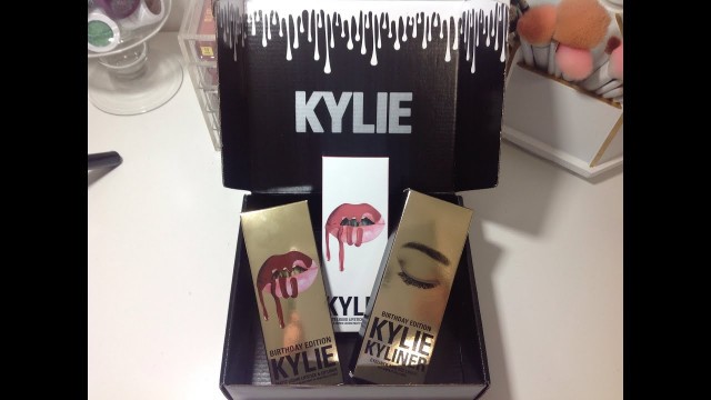 'Limited Edition Kylie Birthday Kits & Kristen Lip Kit'