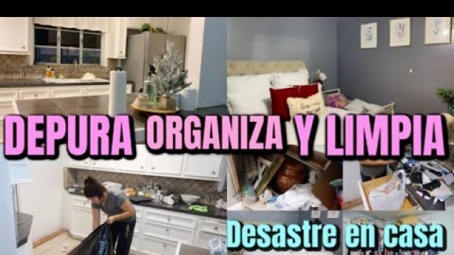 'MOTIVATE A LIMPIAR || SI NECESITAS MOTIVACION, MIRA ESTE VIDEO! || WHOLE HOUSE CLEANING WITH ME'