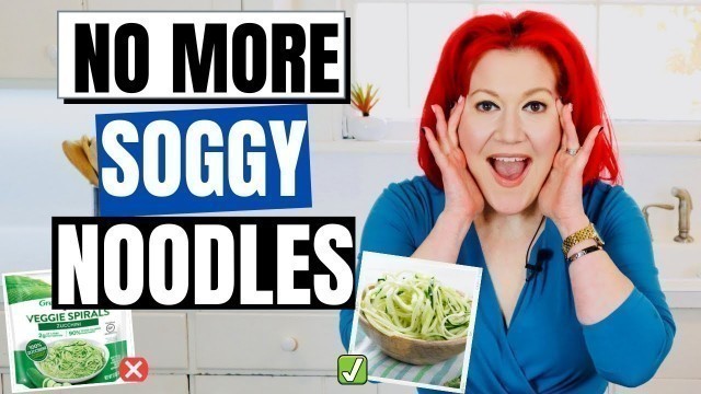 'The BEST Zucchini Noodle Recipes PERFECT for Keto (NOT SOGGY, NOT WATERY)'