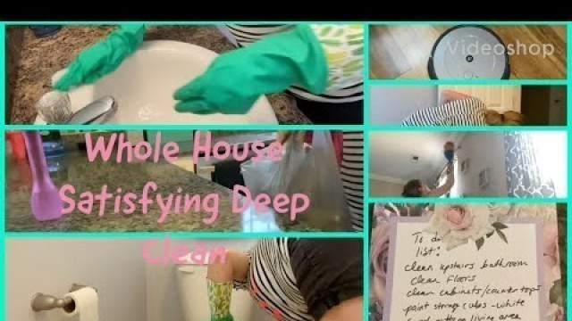 'Ulitmate deep satisfying clean throughout house to motivate and inspire'