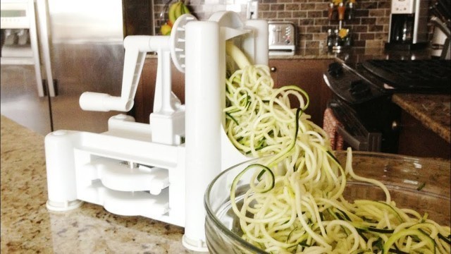 'How to Use a Spiralizer - GetFitWithLeyla'