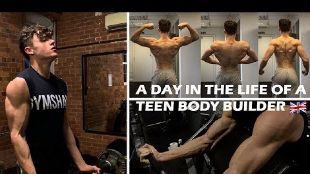 'A DAY IN THE LIFE OF A TEEN GYM RAT || ARM + BACK SESSION'