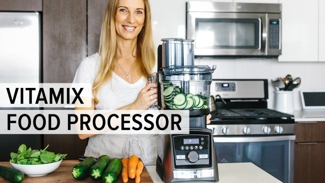 '*NEW* VITAMIX FOOD PROCESSOR | is it worth it? review + recipes'