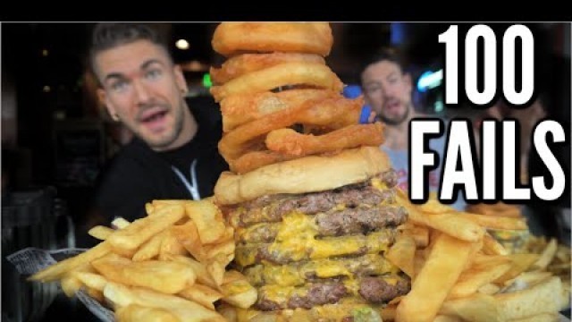 'Almost UNDEFEATED BURGER CHALLENGE | With a $150 Prize | In Seattle Washington | Man Vs Food'