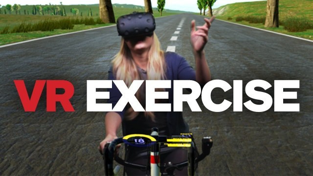 'IGN Reacts to VR Exercise Biking (in Mixed Reality)'