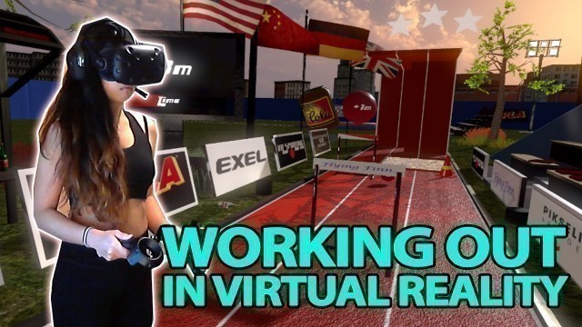 'GREAT WORKOUT APP IN VR (& SCARY HORROR MODE) | Unbreakable VR Runner Review (HTC Vive Gameplay)'