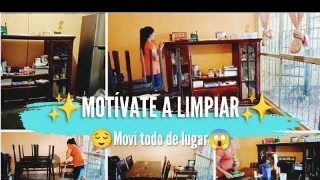 '✨LIMPIA CONMIGO arreglando mi casa MOTIVATE A LIMPIAR clean with me #limpiaconmigo #cleanwithme'