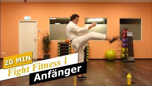 'FIGHT FITNESS FOR BEGINNER mit Sebastian | Home Workout | Kickboxing | Boxing | Karate | Kicks'