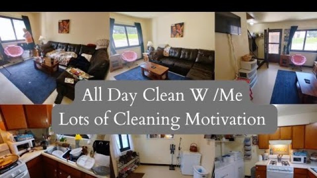 'All Day Clean With Me | Clean With Me | Cleaning Motivation | Homemaker, SAHM | Ohio'