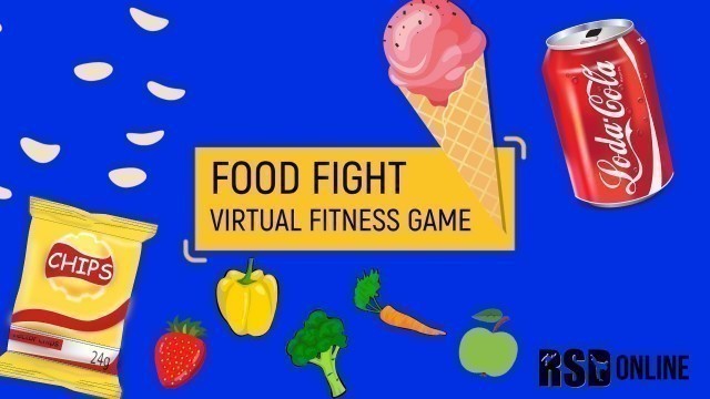 'Food Fight - Virtual Fitness Health Workout (Get Active Games)'