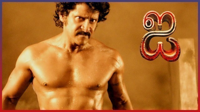 'I Tamil Movie | Huge Fight between Body Builders | Vikram | Amy Jackson | Santhanam'