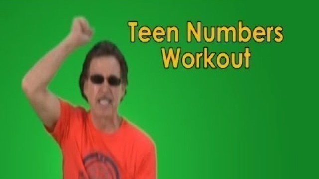 'Teen Numbers | Numbers in the Teens | Teen Numbers Workout | Jack Hartmann'