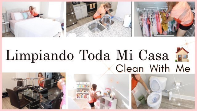 'MOTIVATE A LIMPIAR TODA TU CASA | LIMPIEZA PROFUNDA 2020 | CLEAN WITH ME'