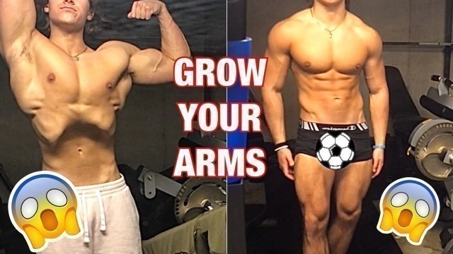 'MASSIVE Arm Workout | How To Get Bigger Arms | Teen Bodybuilding'