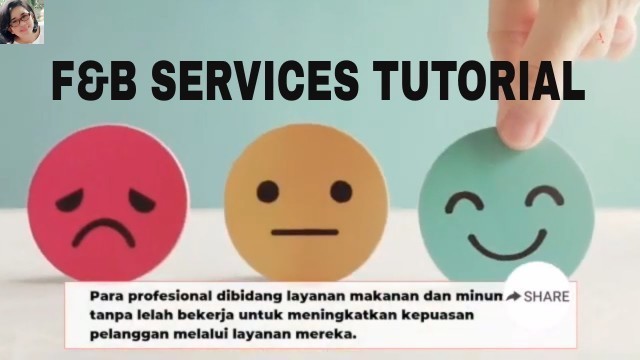 'food and beverage services tutorial'