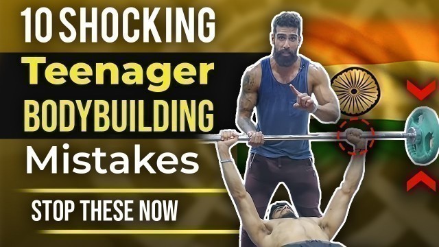 'TEENAGE BODYBUILDING MISTAKES - Part 2 | Best Teen Gym Advice for Beginners in India'