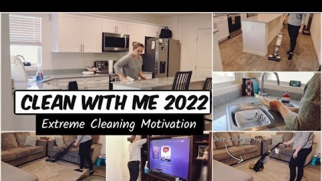 'Daily Clean with Me 2022 | Extreme Cleaning Motivation'