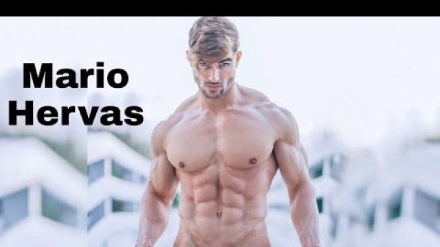 'A Handsome and shredded Spanish male model bodybuilder Mario Hervas from Spain|fitness inspiration'