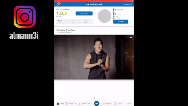 'شرح my fitness pal'