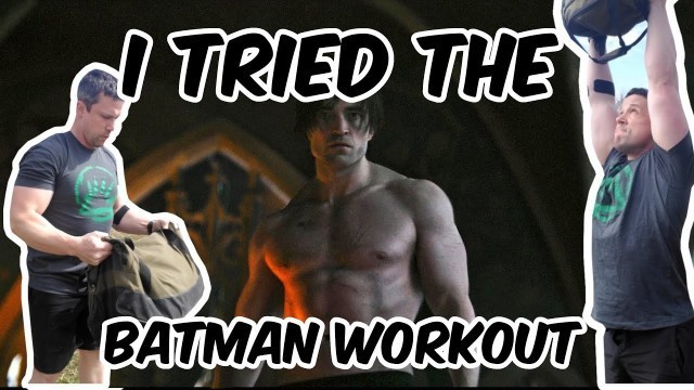 'I tried the Batman workout! (exercises and nutrition overview!)'