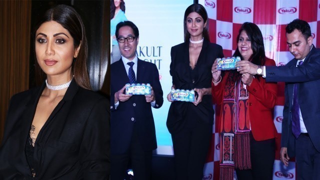 'Fitness Diva Shilpa Shetty Unviels Yakult Probiotic Drink FULL HD VIDEO | Bollywood Events'