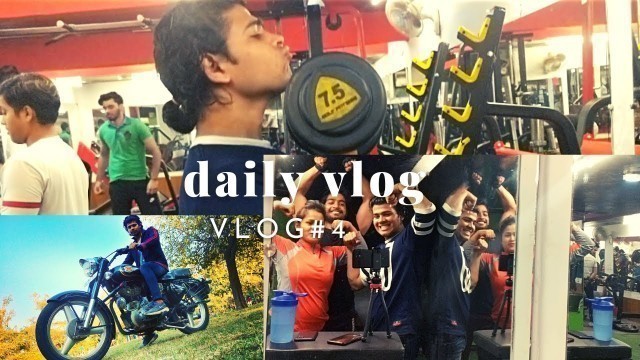 'gym me fun , aunty ki smile  #vlogs #fun #fitness'