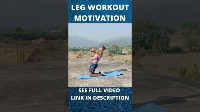 'LEG WORKOUT MOTIVATION || Litu Fitness Zone || #shorts'