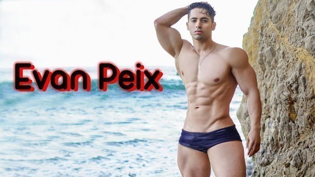 'Professional Muscular Male Model Bodybuilder And Fitness Model / Evan Peix'