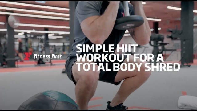 'Simple HIIT Workout For A Total Body Shred'