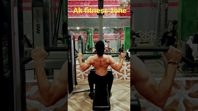 'Back workout #gymlover'