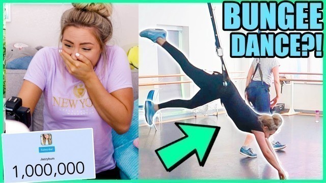 'My First Bungee Dance Class Hitting 1 MILLION subscribers!'