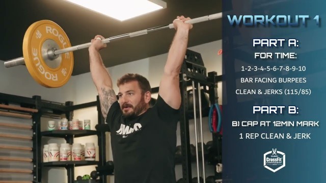 'Dubai CrossFit Championship 2022 Online Qualifier Workout 1'