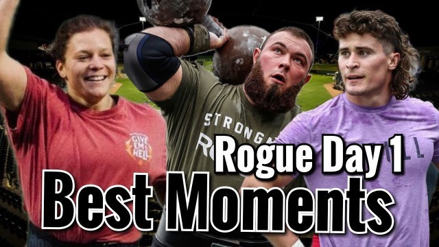 'BEST Moments From Day 1 of The 2022 Rogue Invitational'