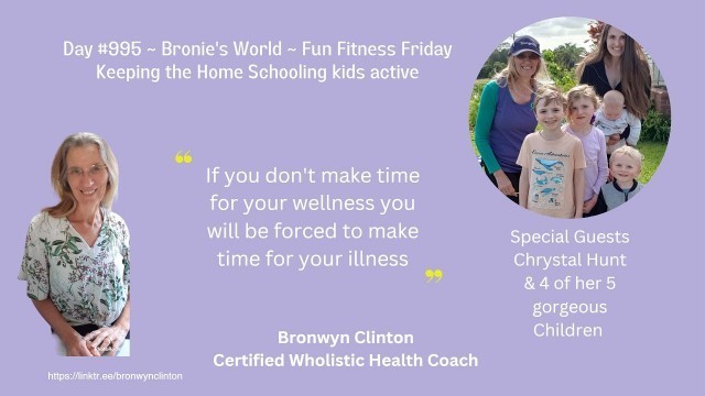 'Day #995 ~ Bronie\'s World ~ Fun Fitness Friday with home schooler\'s and our first born 40th Birthday'