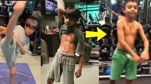 'Shilpa Shetty Son Vihaan Accepted Ajay Devgan Son Yug\'s Fitness Challenge   | Ready To Fight 