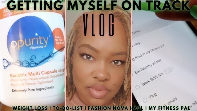 'Vlog: Weight loss regimen + Being happy in real life + My Fitness Pal | DITL'