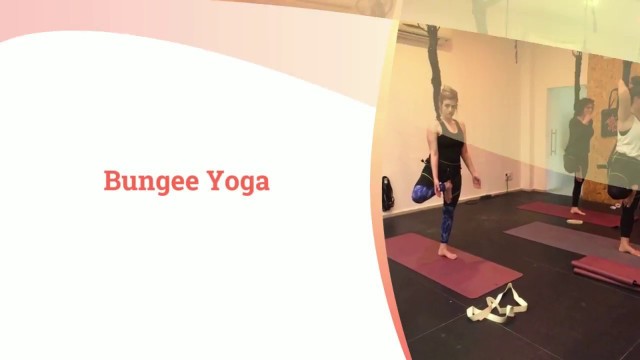 'Fun Fly Bungee Fitness - Bungee Yoga'