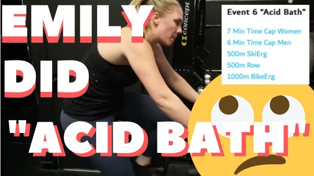 'ACID BATH workout from DUBAI CHAMPIONSHIP | Emily\'s TURN!'