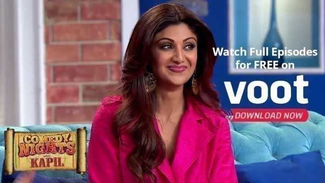 'Comedy Nights With Kapil | Shilpa Shetty ने Ladies को अपने पति को रिझाने की क्या सलाह दी!!'