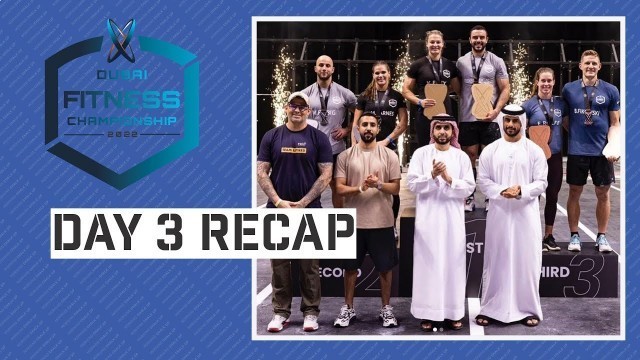 '\"Thank you everyone for your support, I love you.\" Dubai Fitness Championship Crowns 2022 Winners'