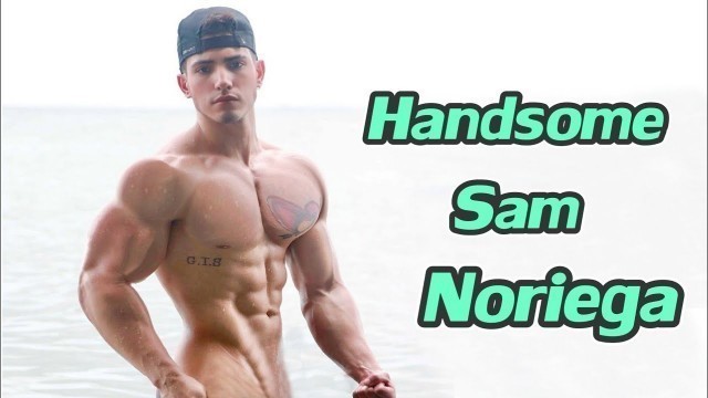 'Professional Male Bodybuilder Has Impressive Muscles & Model Fitness /Sam Noriega From Florida'