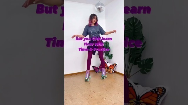 'Roller Skating Transformation #shorts #transformation #beforeandafter #rollerskating  #funfitness'