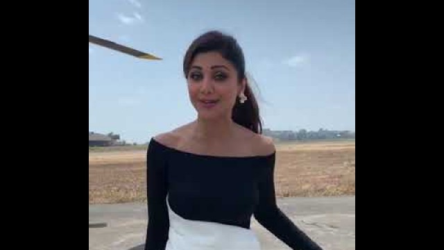 'Privet Plane of Shilpa Shetty... Shilpa Chetty fitness Ghyaan ... Viral Video'