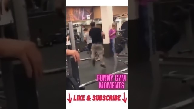 'Gym complications | Funny Moments in the gym | Funny video #shorts'