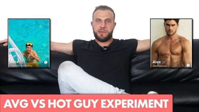 'Tinder Experiment: How Much Do Looks Matter (Average Guy VS Male Model)'