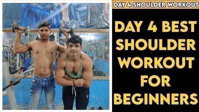 'SHOULDER WORKOUT WITH BEGINNER| AISE BNEGE